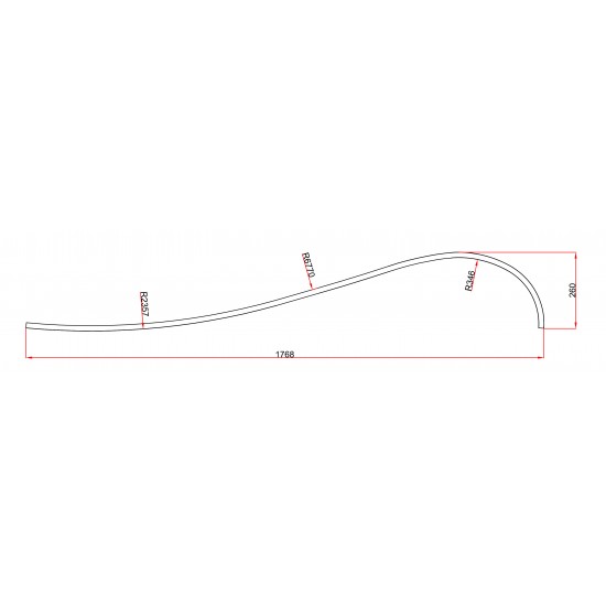 Tirkapsan Curve Product Code 106