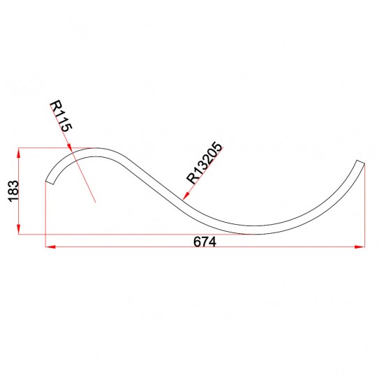 Tirkapsan Curve Product Code 229