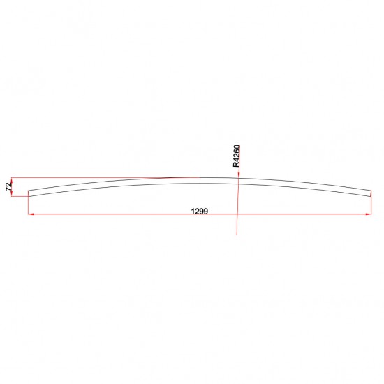 Tirkapsan Curve Product Code 233 Tirkapsan Curve Product Code 233
